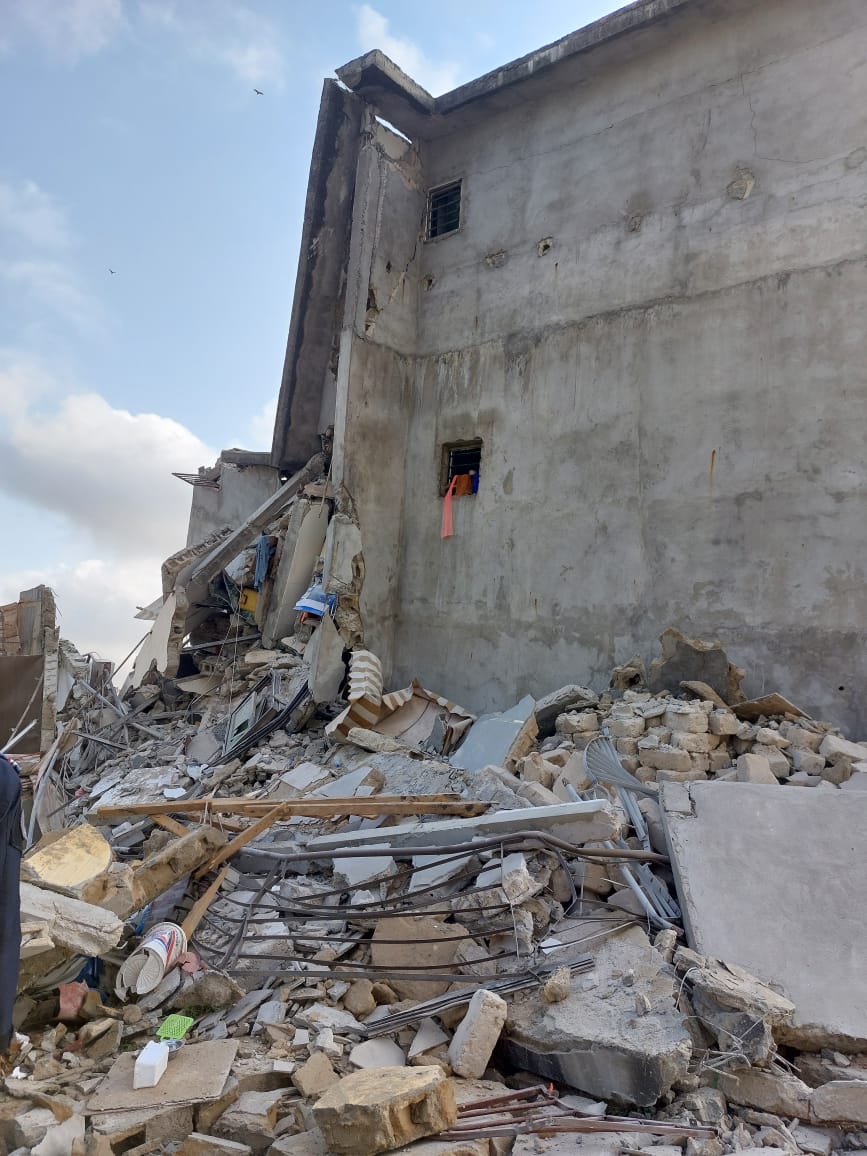 Effondrement d'un immeuble à Angré 8ème tranche - photo 6