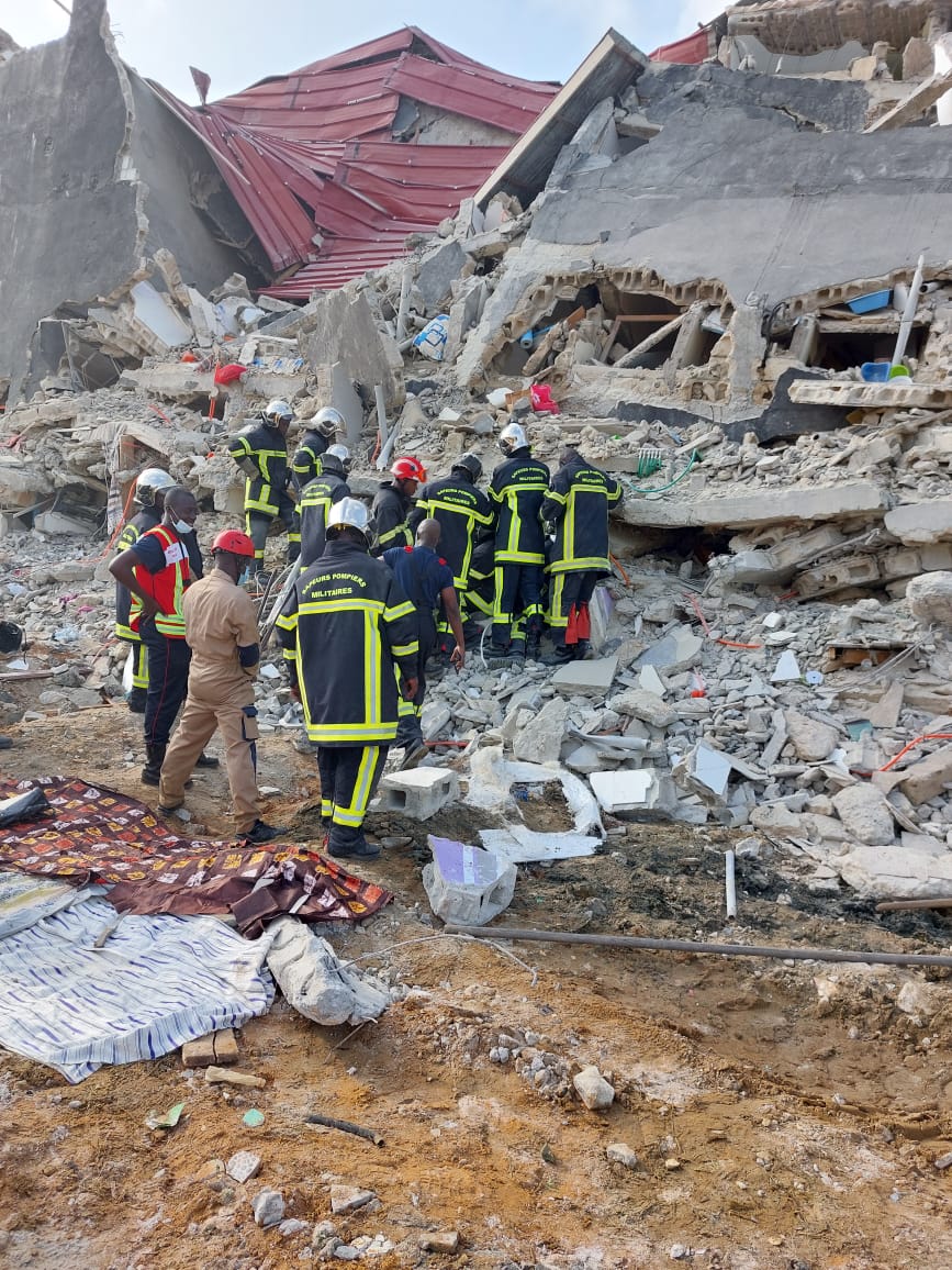 Effondrement d'un immeuble à Angré 8ème tranche - photo 17