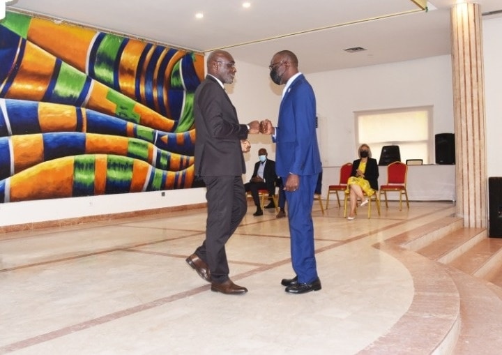 Cérémonie de présentation de voeux à la mairie de Cocody  - photo 2