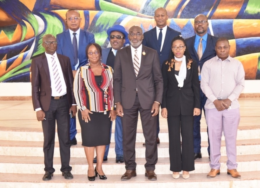 Cérémonie de présentation de voeux à la mairie de Cocody  - photo 4