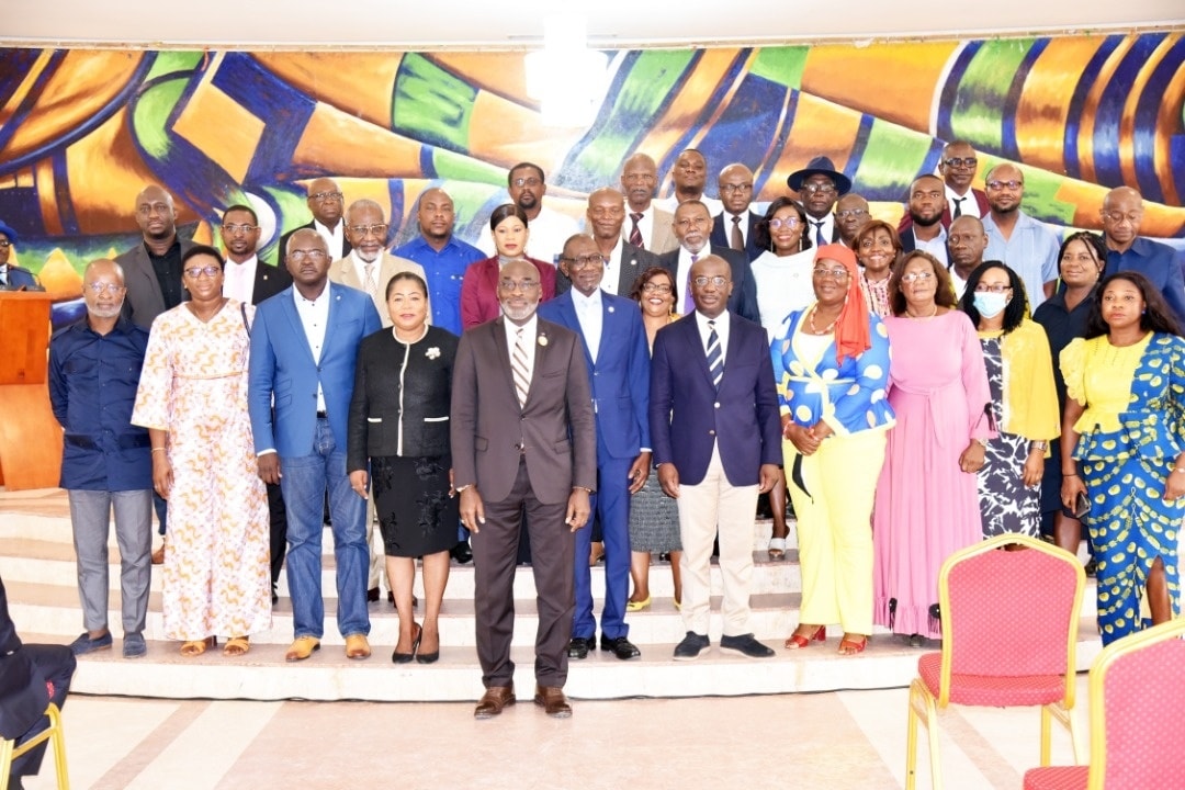 Cérémonie de présentation de voeux à la mairie de Cocody  - photo 8