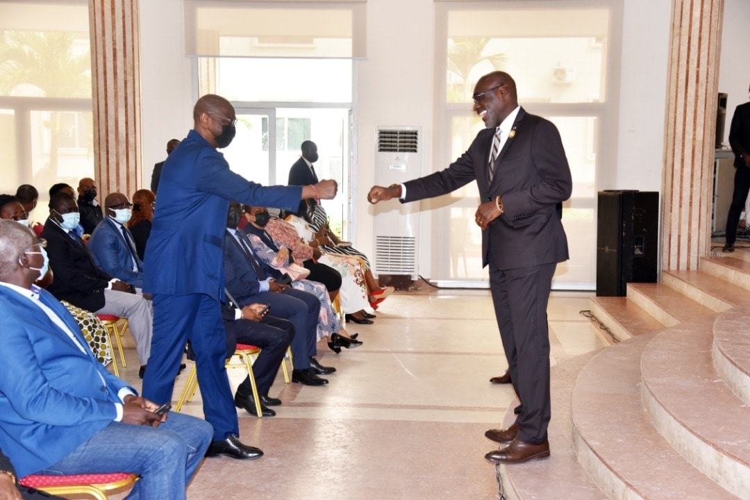 Cérémonie de présentation de voeux à la mairie de Cocody  - photo 12