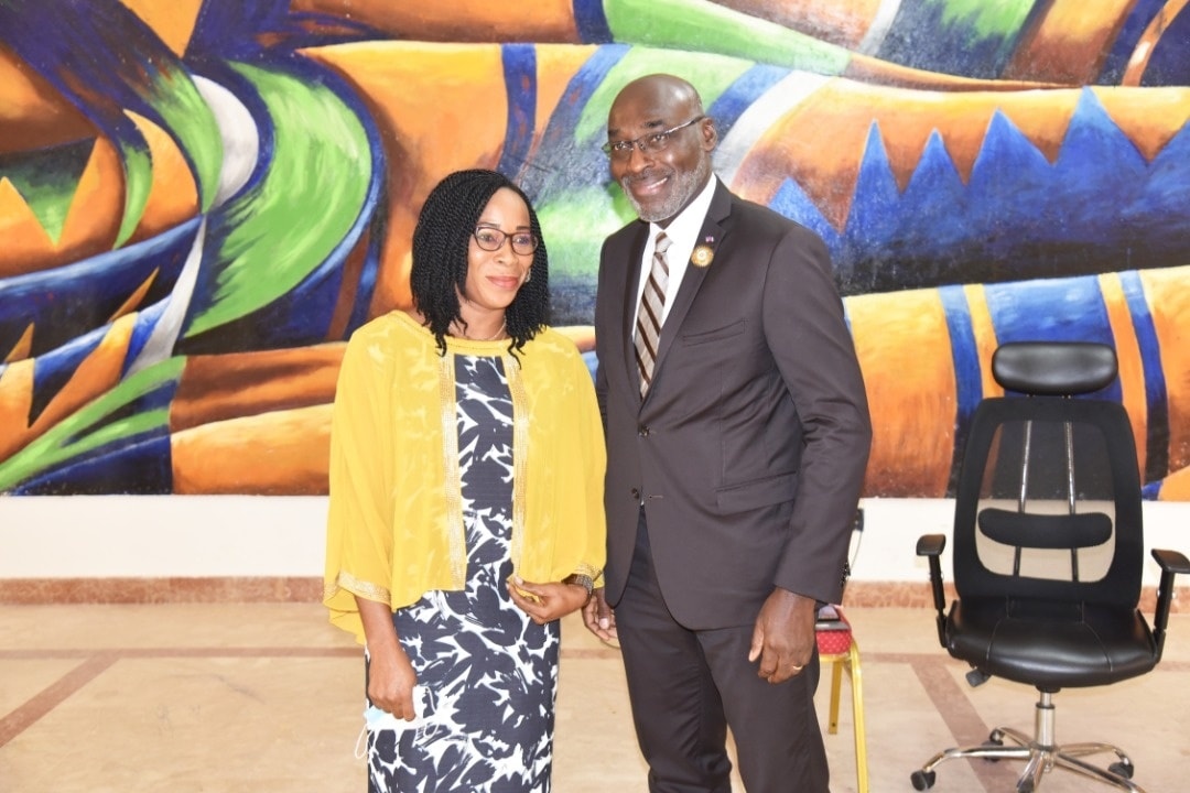 Cérémonie de présentation de voeux à la mairie de Cocody  - photo 13