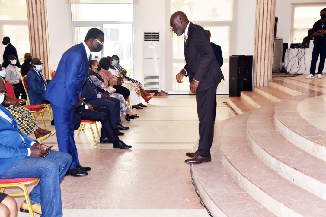 Cérémonie de présentation de voeux à la mairie de Cocody  - photo 17