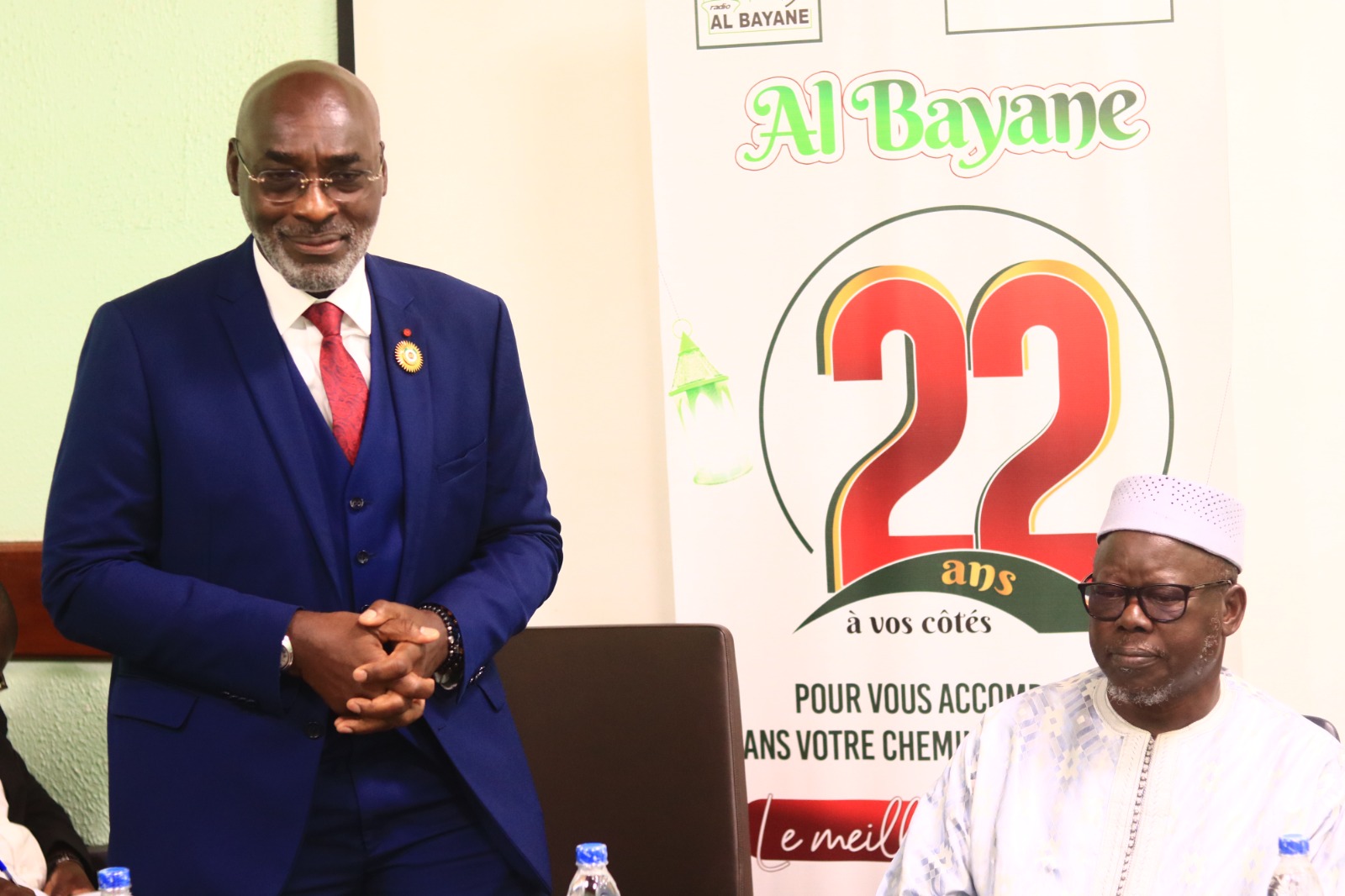 Reelu a la tete de la commune Le maire Jean-Marc Yace remercie la communaute musulmane de Cocody - photo 3
