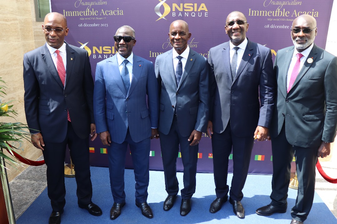 Inauguration du nouveau siége de NSIA Banque.