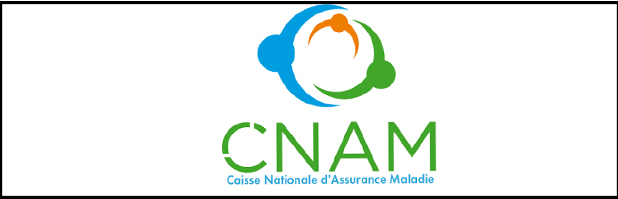 Logo de la CNAM, Caisse Nationale d'Assurance Maladie